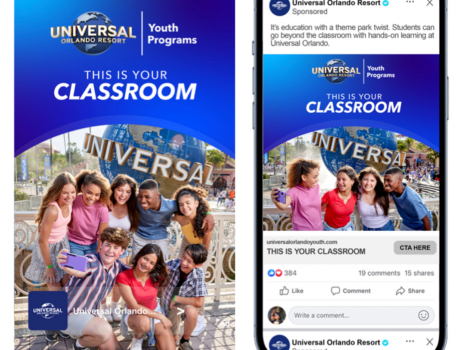 Universal Destination & Experiences: Youth Programs Digital Ads